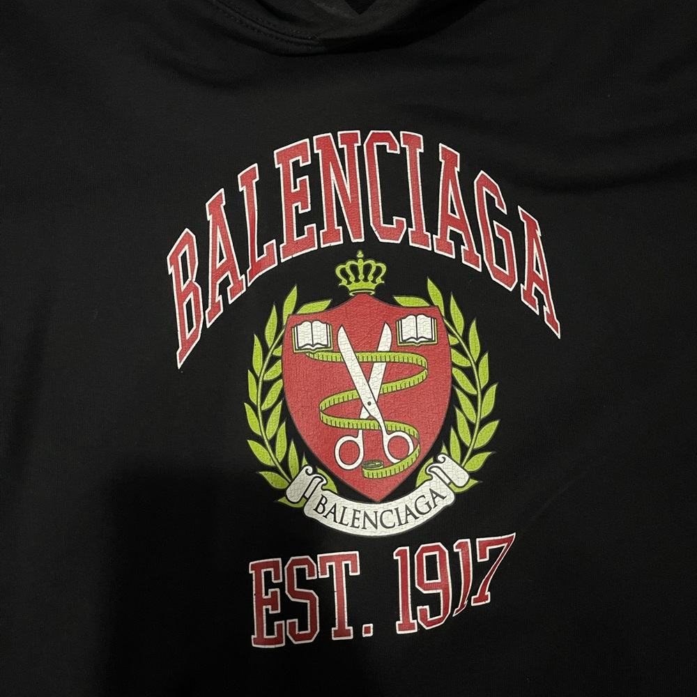 Balenciaga unisex oversized hoodie